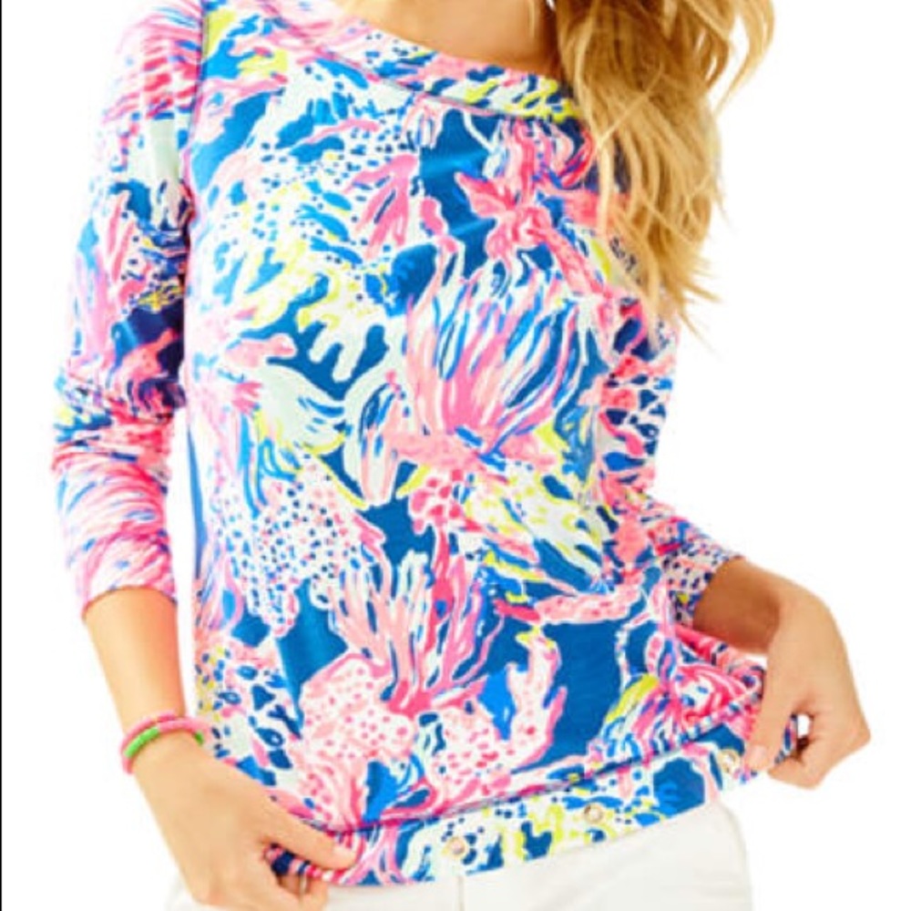 Lilly Pulitzer jojo top xs